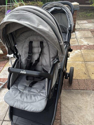 Double pram joie - joie, rain