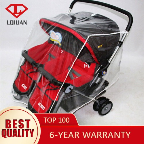 Double buggy stroller - double,