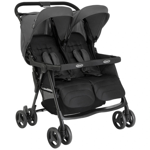 Double pram baby - double, and