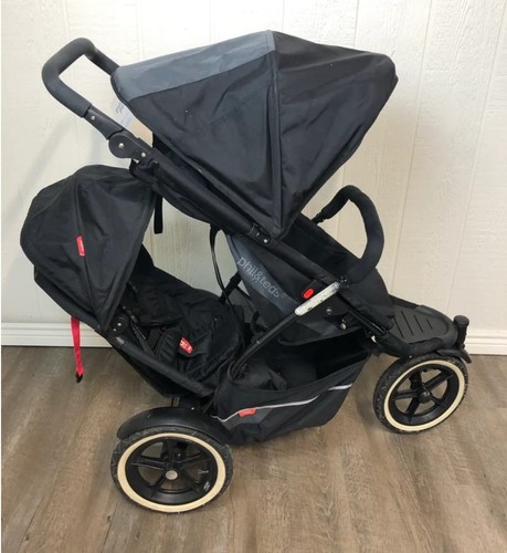Phil teds double - buggy, with