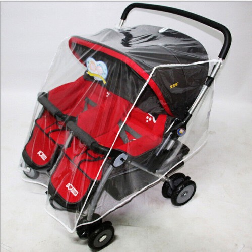 Double stroller rain - double,